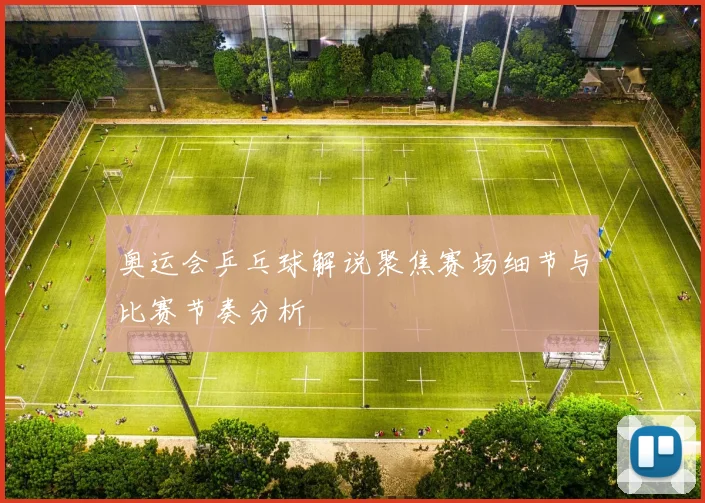 奥运会乒乓球解说聚焦赛场细节与比赛节奏分析