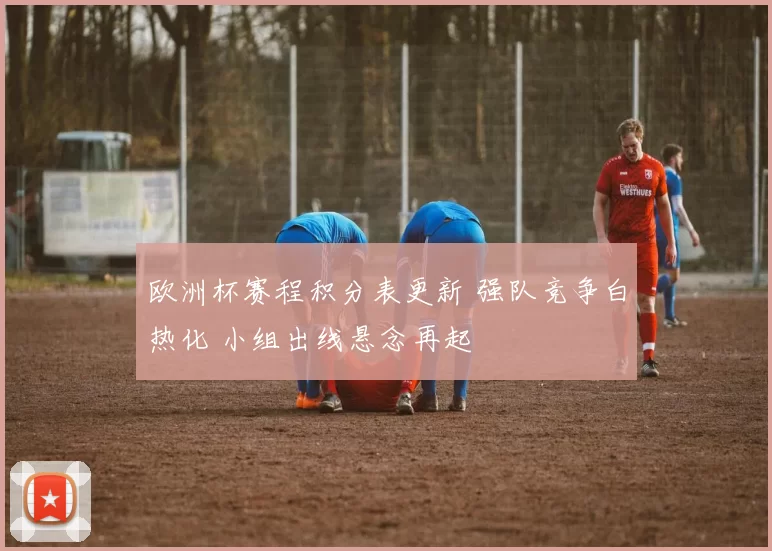 欧洲杯赛程积分表更新 强队竞争白热化 小组出线悬念再起